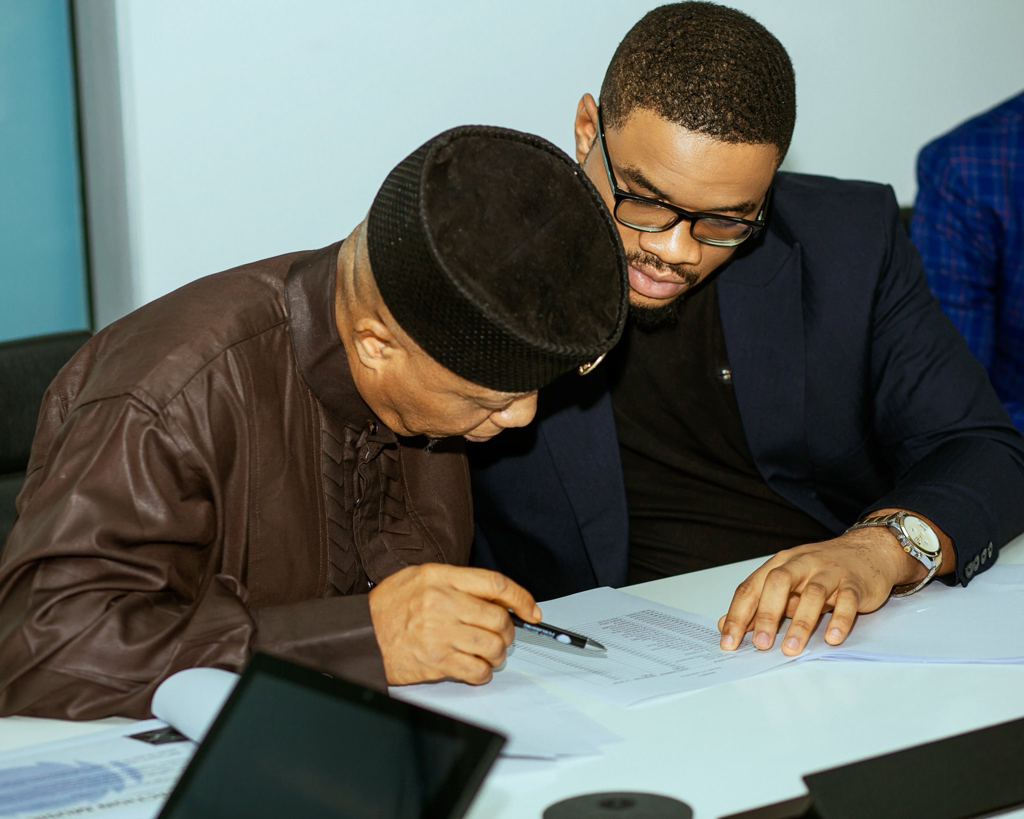 Bright Chimezie's Son Celebrates As Father Signs With Sony Music