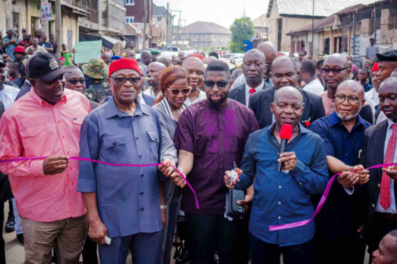 Alex Otti commissions 14 newly rehabilitated roads in Aba