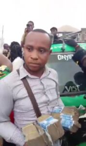 VIDEO: Keke Napep Rider Returns Market Woman's N4M In Aba
