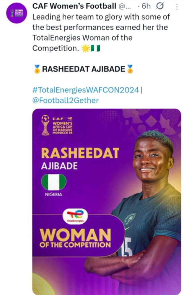 Nigeria's epic comeback beats Morocco to Win WAFCON 2024