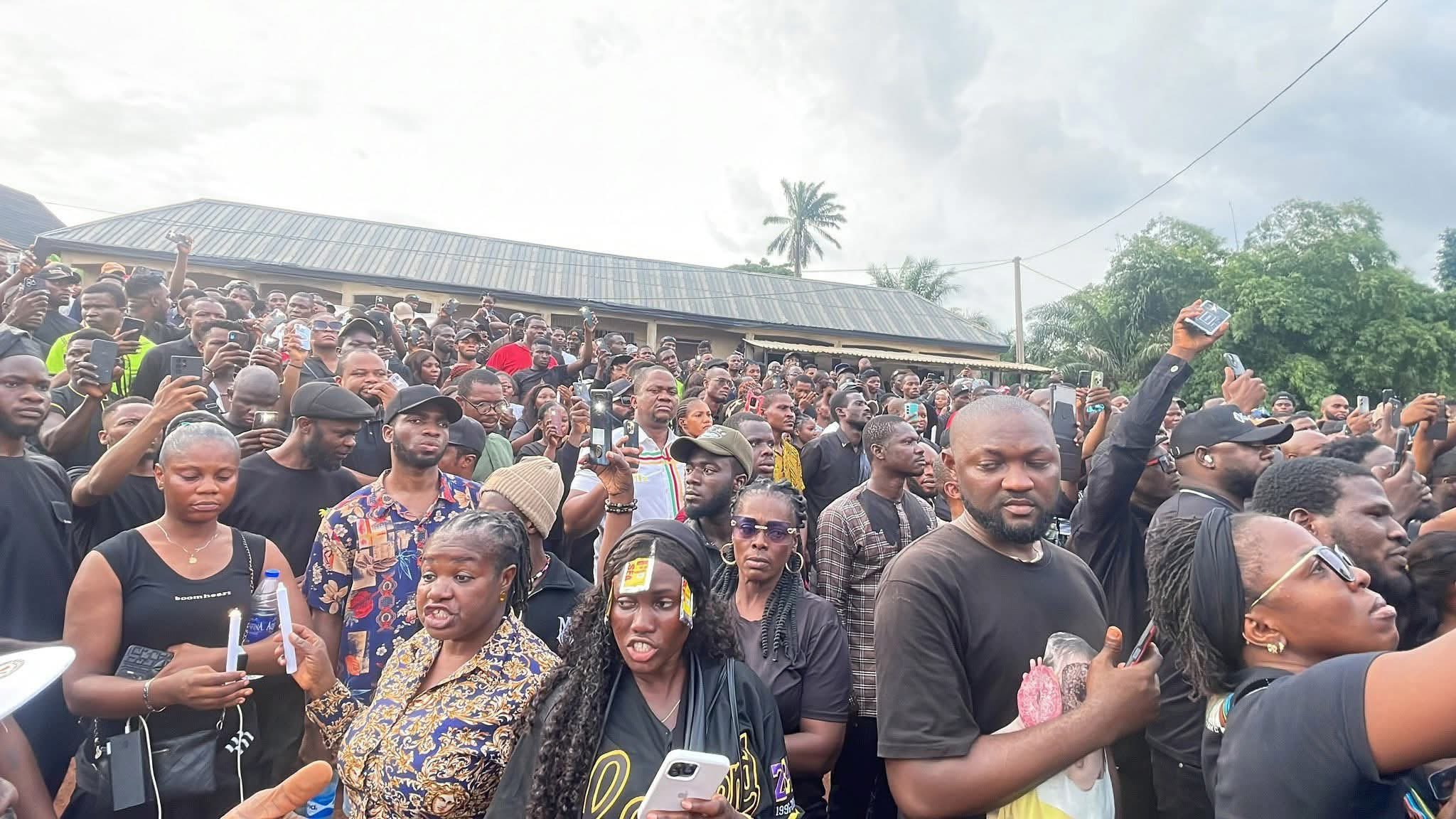 Candlelight procession for Death Of Fish Magnet CEO held in Awka amid tight security