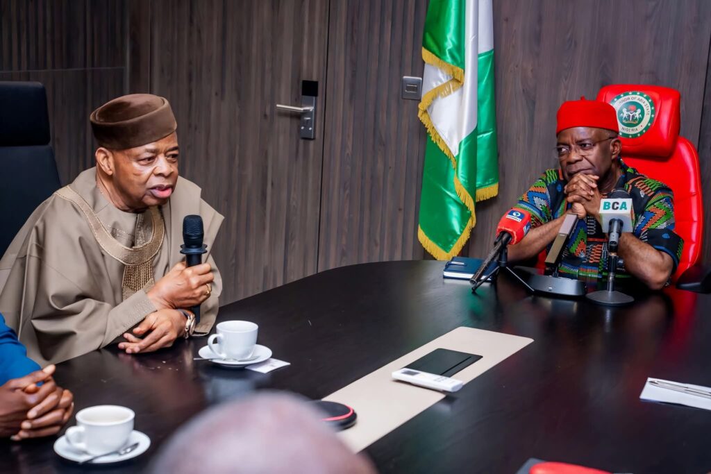 Gov Otti thanks NIPSS for Choosing Aba for Local Industrial Development