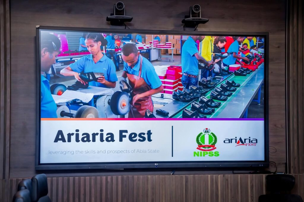 Gov Otti thanks NIPSS for Choosing Aba for Local Industrial Development