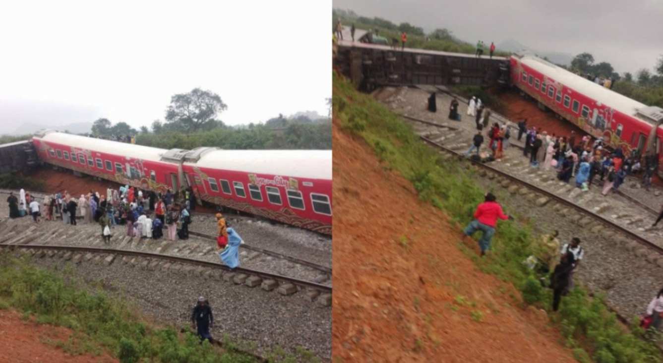 BREAKING: Many Injured as Abuja–Kaduna train derails with passengers onboard