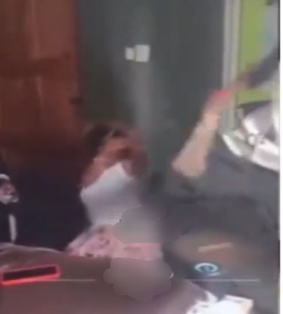 Man Captured flogging Girlfriend for buying ₦500 worth of data through his bank account