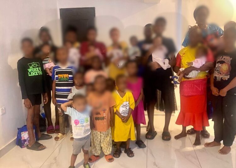 Police Arrests 10 Child Trafficking Suspects In Abia, Rescues 8 Babies, 10 Stolen Children