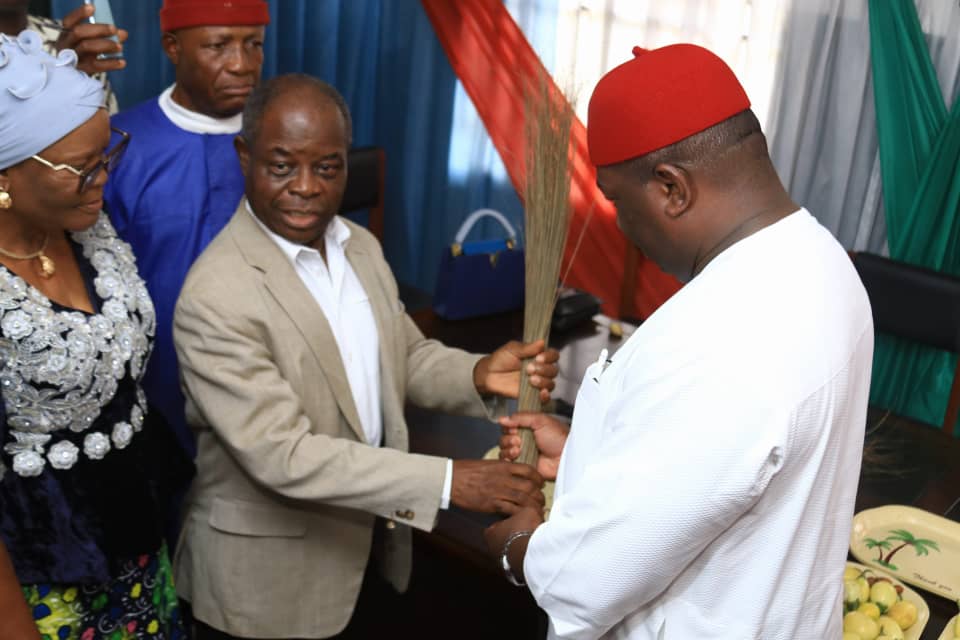 APC Abia State Working Committee Welcomes Chief Hon. Mascot Uzor Kalu