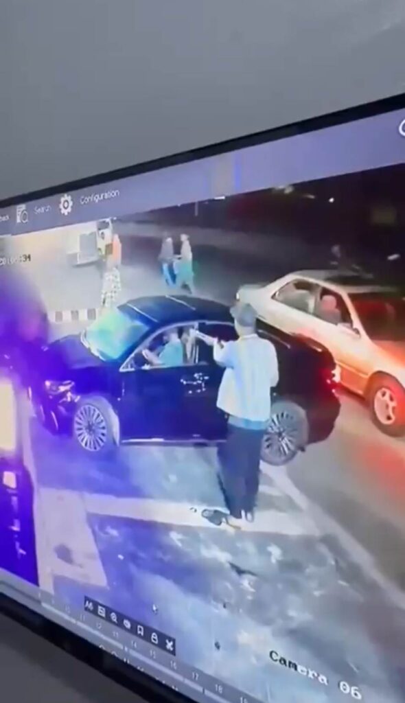 CCTV Footage Captures Moment Gunmen Snatches A Car From Owner In Port Harcourt