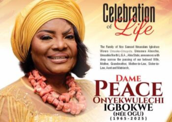 Igbokwe Family Commences Burial Preparations for Late Matriarch Late Dame Peace Igbokwe