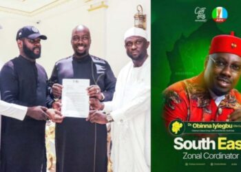 Obi Cubana receives letter of recognition as regional Director, South East City Boy Movement