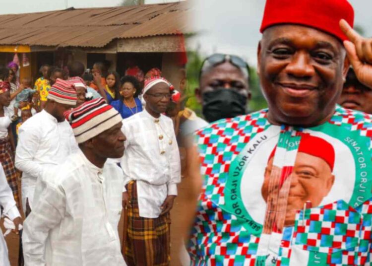 Udumaeze in Council Dissolves Women Leadership, Sanctions Women Over Sponsored Protest Against Senator Orji Kalu 1 Udumaeze in Council Dissolves Women Leadership, Sanctions Women Over Sponsored Protest In Umuahia Against Senator Orji Kalu
