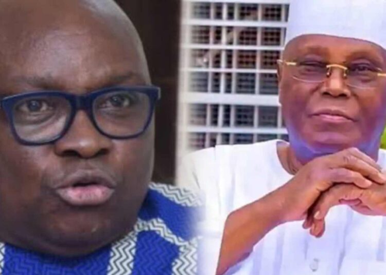 Fayose Gives Atiku 24-Hour Ultimatum, Threatens to ‘Spill More Beans’ 1 Fayose Gives Atiku 24-Hour Ultimatum, Threatens to ‘Spill More Beans’